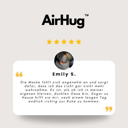 AirHug™ Premium Schlafmaske